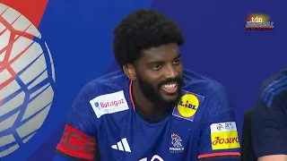 Mundial de Croacia/Dinamarca/Noruega 2025 - 2º Fase 3º Partido Gr. II. Francia vs. Macedonia